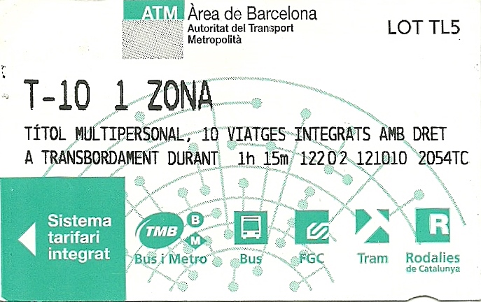 carte bus barcelone