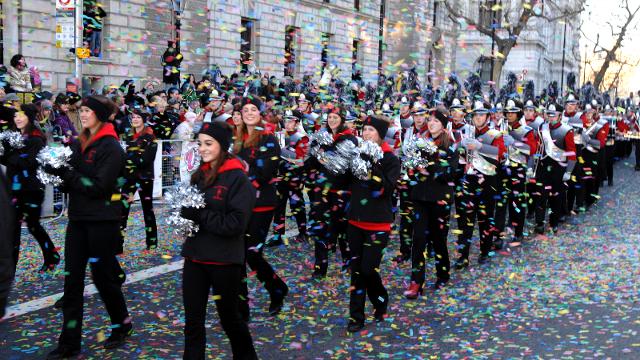 parade nouvel an londres