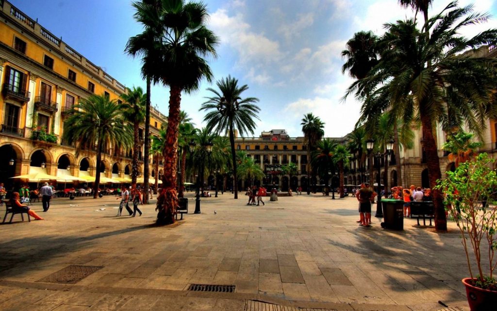 placa reial barcelone