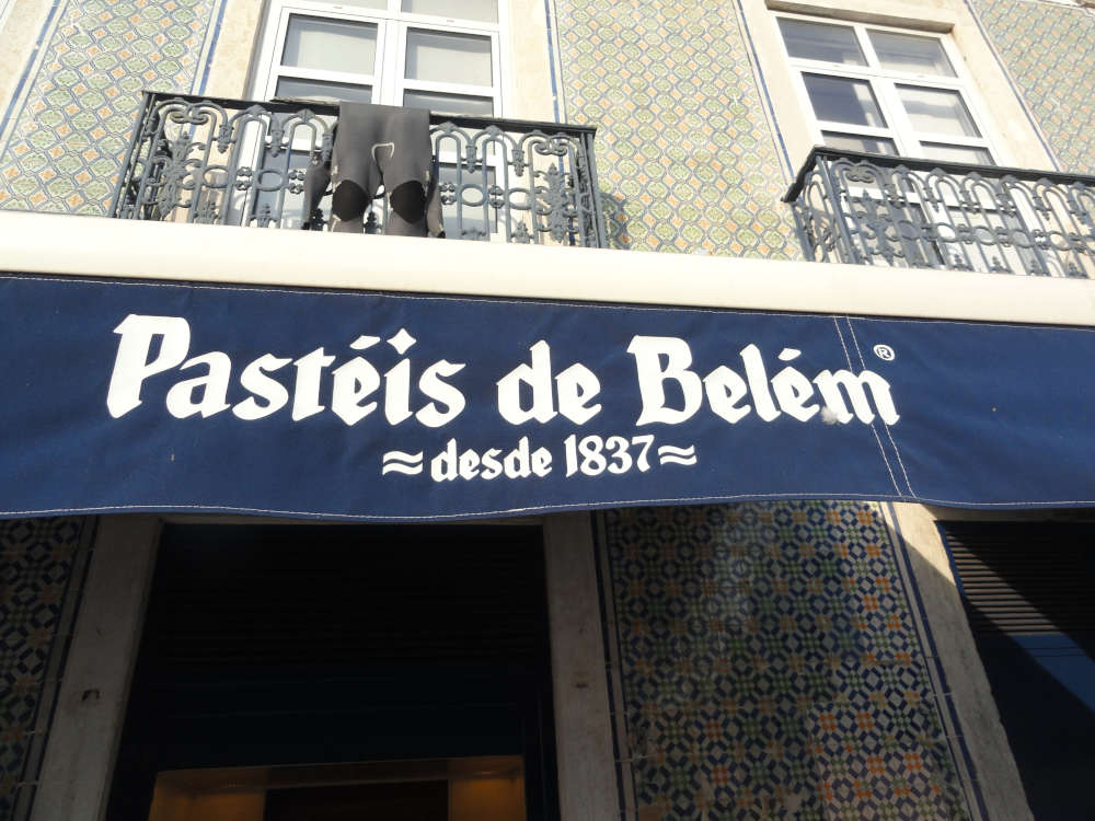 Pasteis de nata dans le quartier de Belem