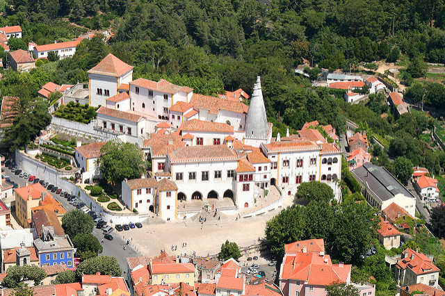 Palais National à Sintra près de Lisbonne