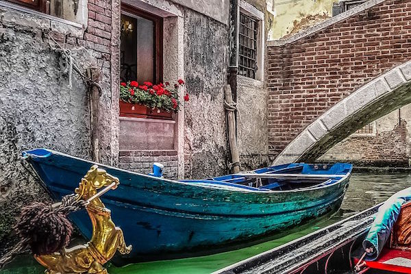 Où prendre une gondole à Venise, histoire.