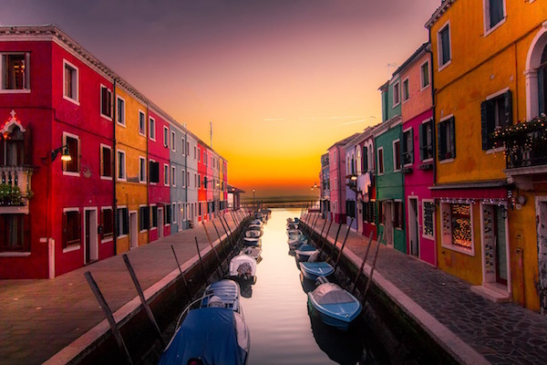 Visiter Venise en 2 jours : burano.